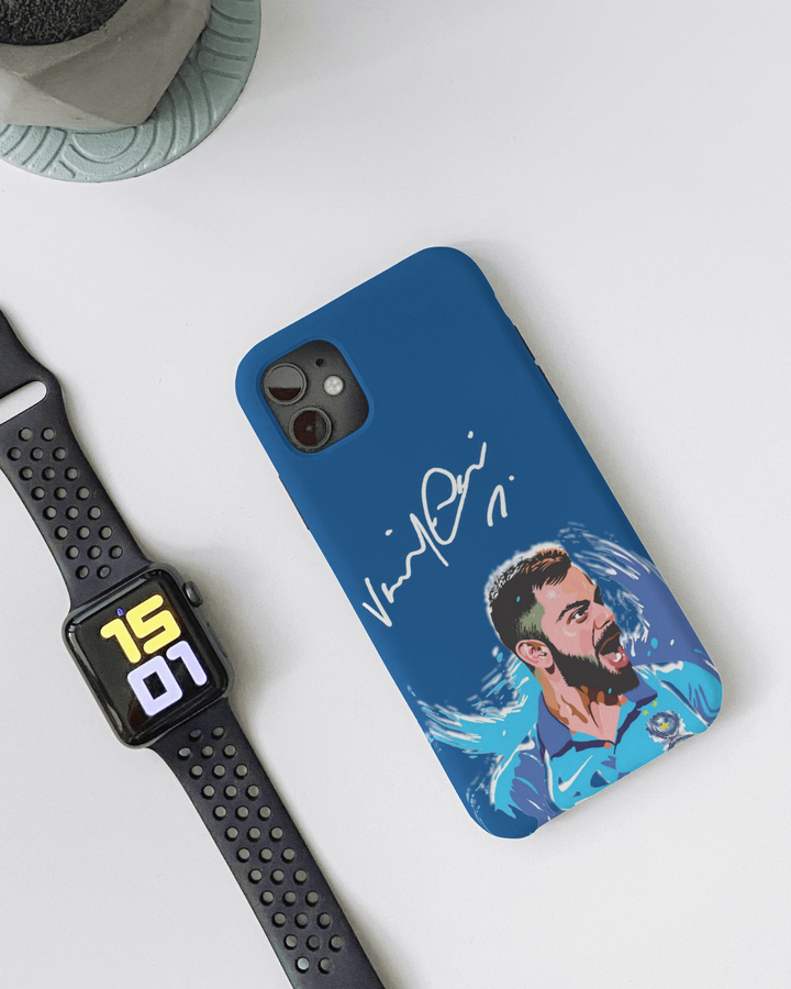 Virat Kohli Signature Mobile Cover