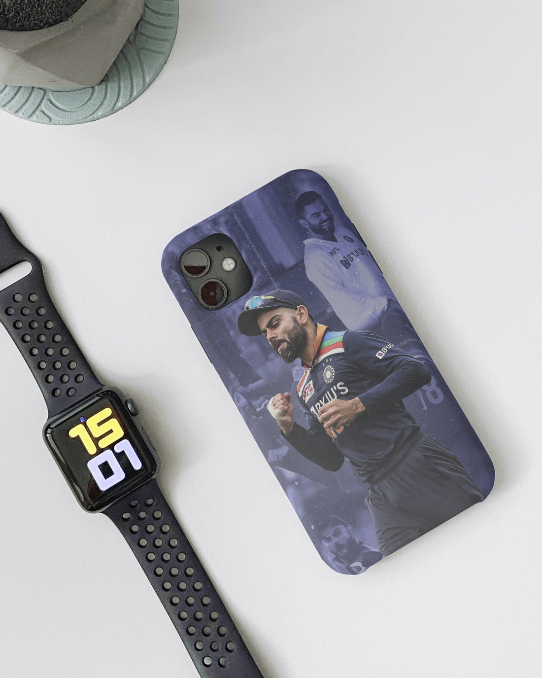 Virat Kohli Retro Jersey Phone Case