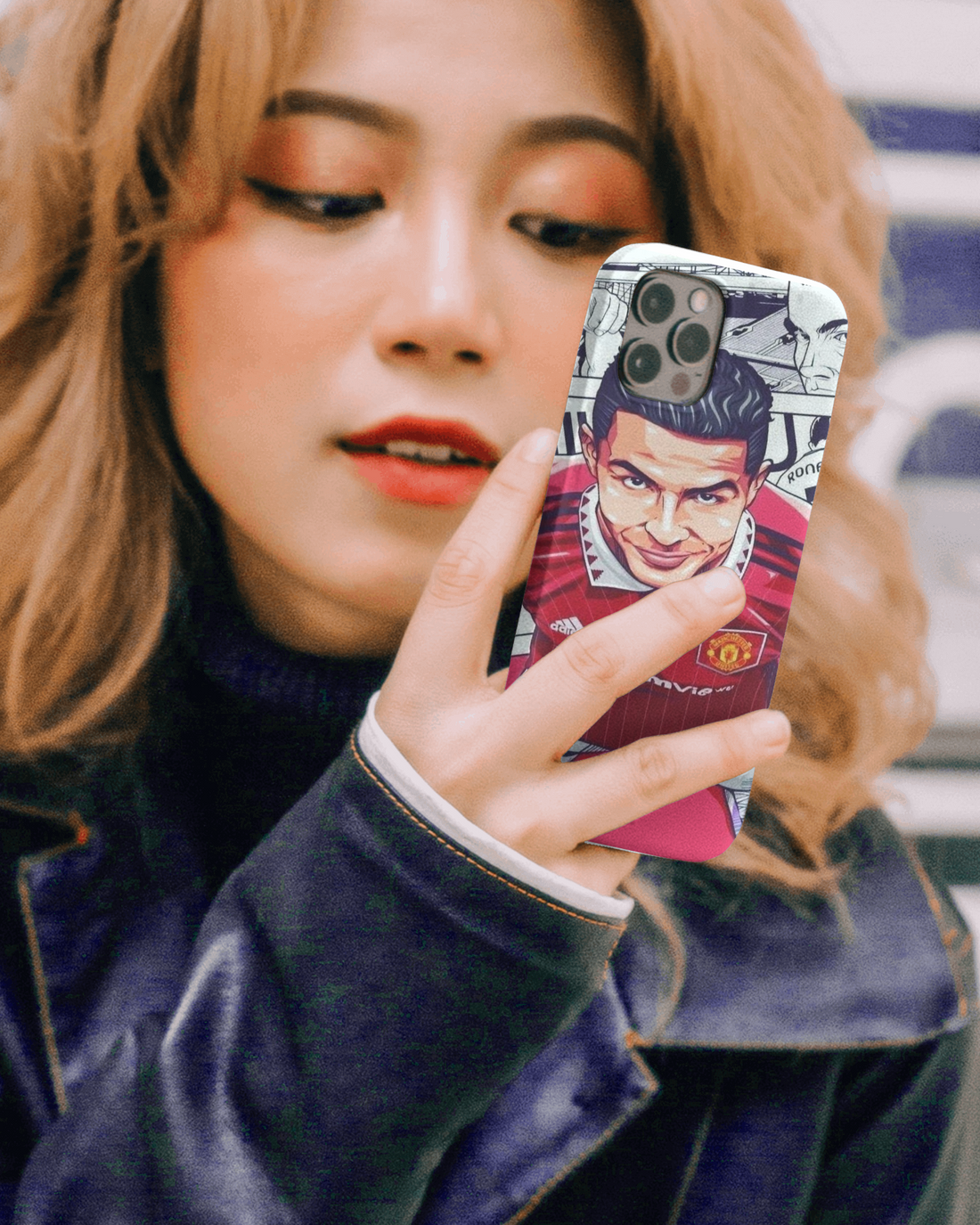 Ronaldo Cartoon Mobile Case