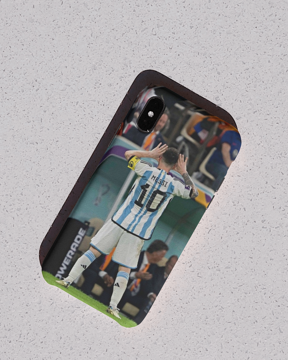 Messi silencing Crowd Phone Cover