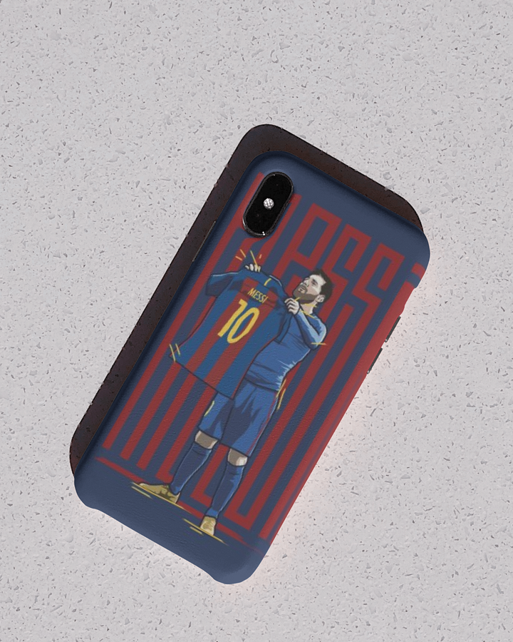 Messi Showing Jersey Phone Case