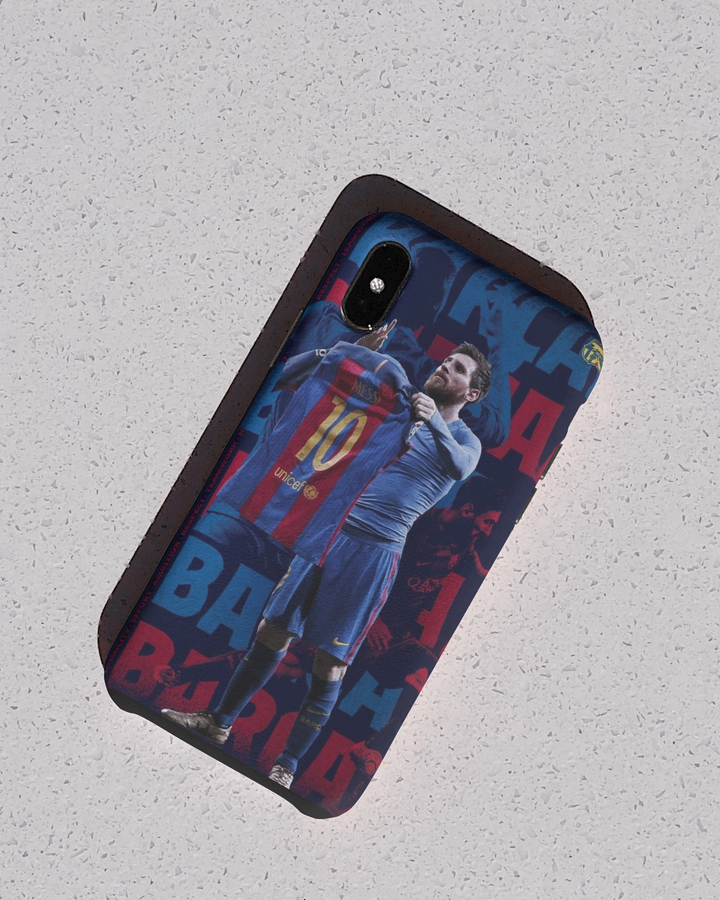 Messi With Jersy Phone Case