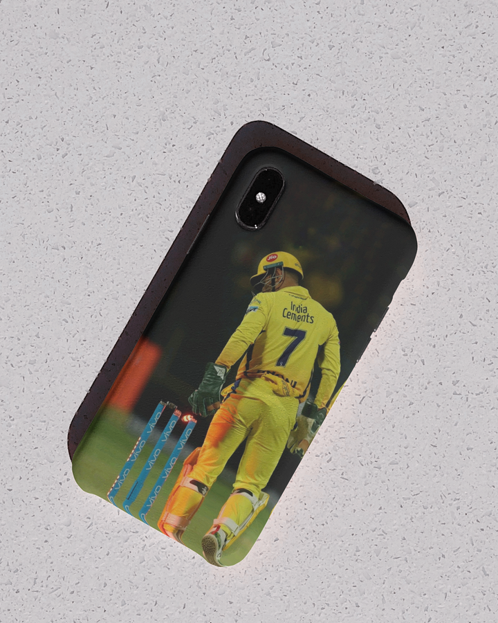 MS Dhoni Mobile Back Case