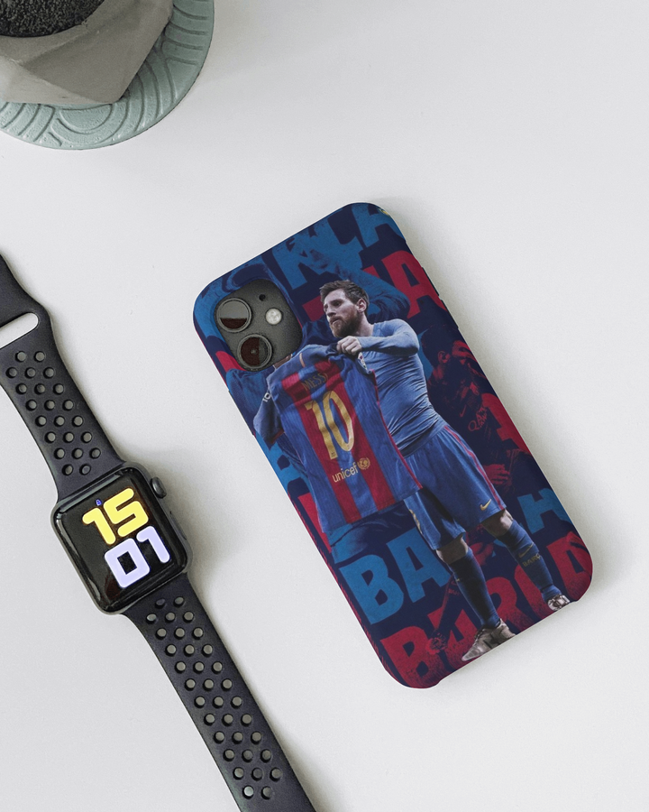 Messi With Jersy Phone Case