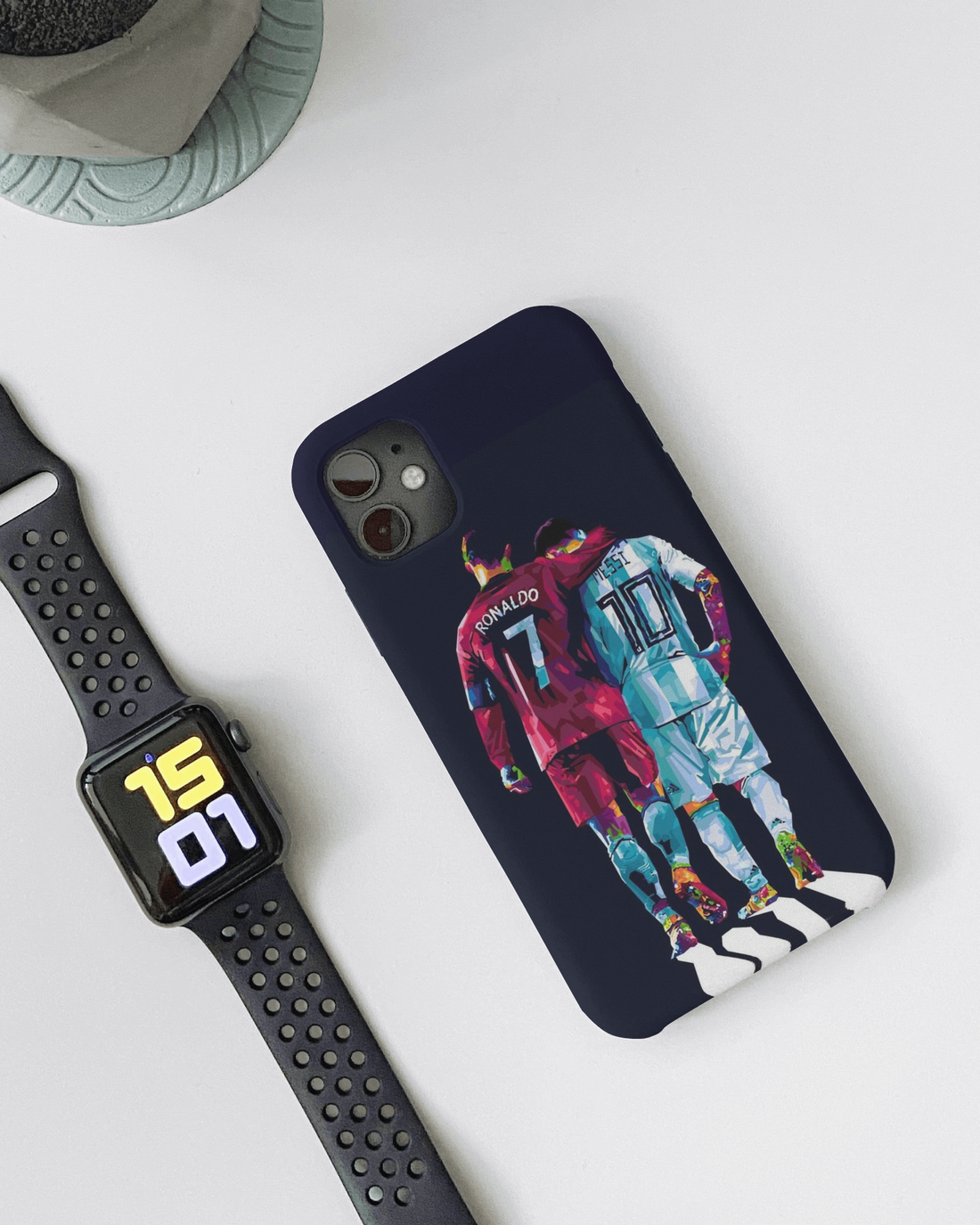 Ronaldo Messi Phone Case