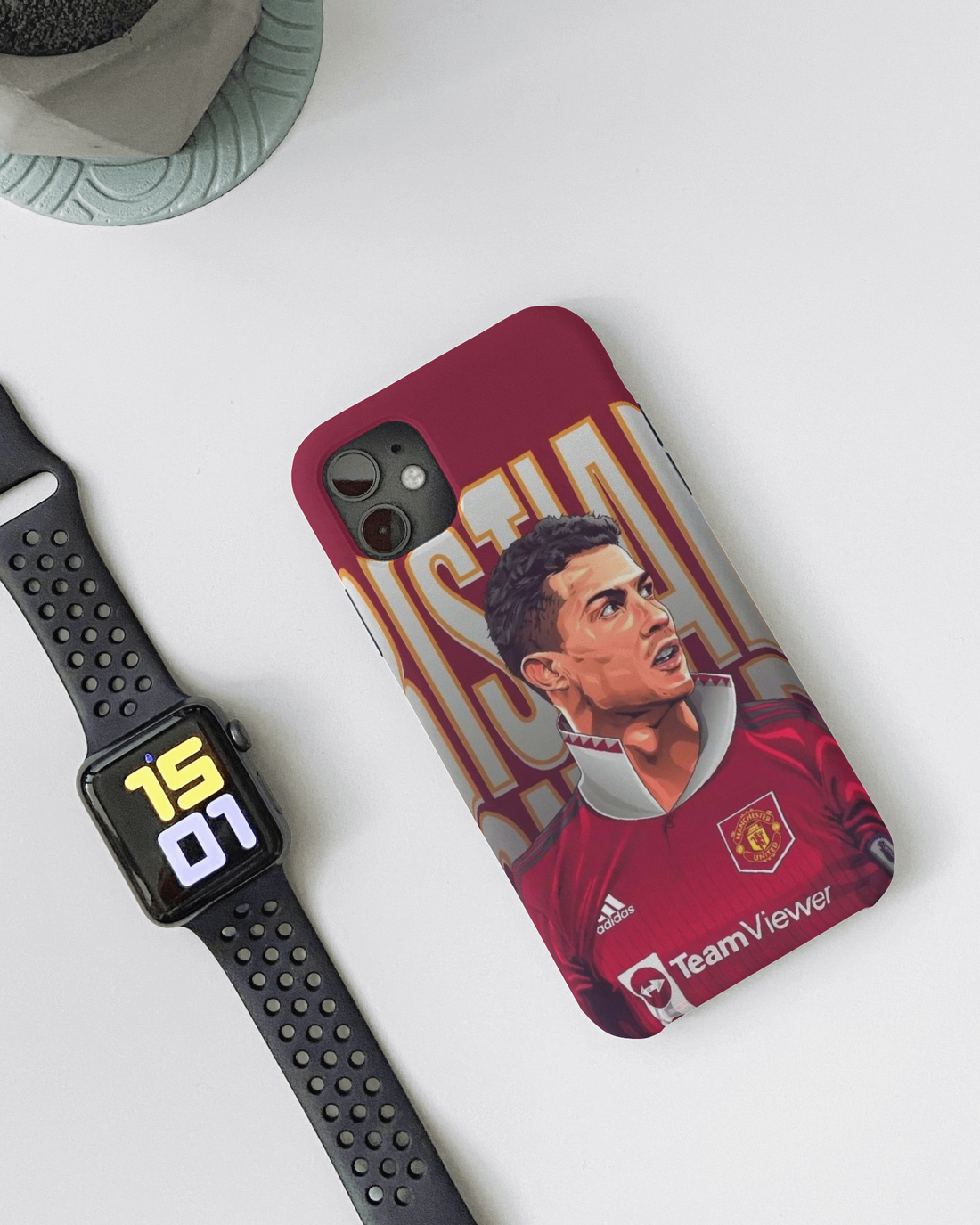 Ronaldo Oil Painted Mobile Cover